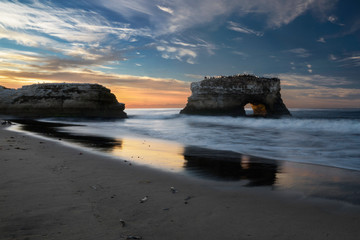 Natural Bridges State Park at Sunrise