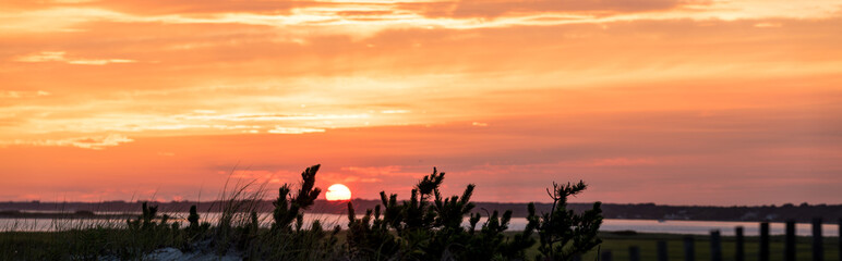 Cupsogue Sunset Panorama 