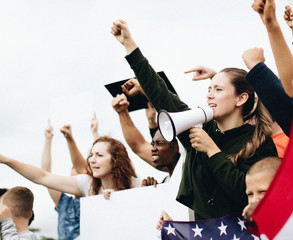 Group of American activists is protesting