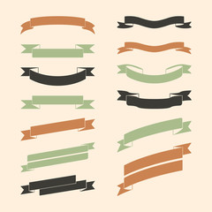 Obraz premium Set of colorful banner vectors