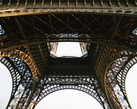 Basement of Eiffel Tower