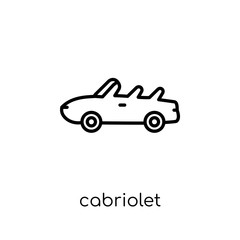 Cabriolet icon from Transportation collection.