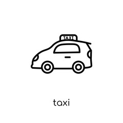 Taxi icon from collection.