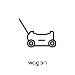Wagon icon from collection.