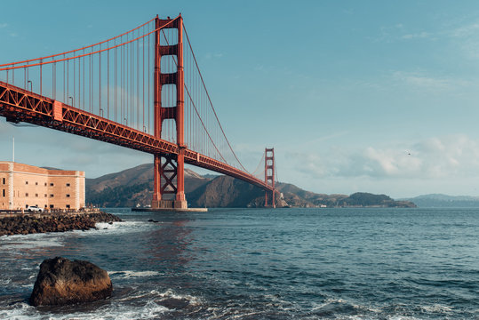 Golden Gate bridge in San Francisco