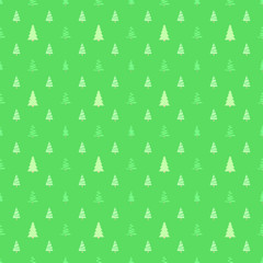 Seamless pattern with christmas trees. Abstract geometric wallpaper. Print for textiles, fabrics, polygraphy, posters. Greeting cards