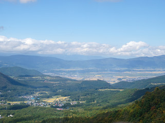 Japan Nagano Ryuou mountain park