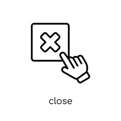 Close icon from Webnavigation collection.