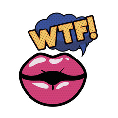 lips saying wtf avatar character