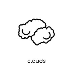 Clouds icon from collection.