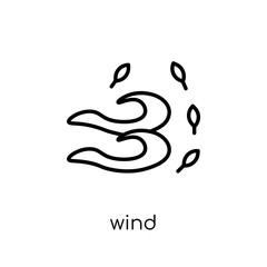 Wind icon from collection.