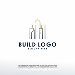 Building logo designs vector, Real Estate logo template, Logo symbol icon