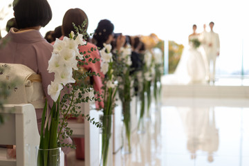 結婚式 装花