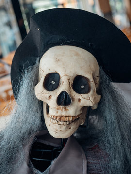 Halloween skeleton decoration