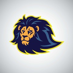 Lion Mascot Sports Logo Design