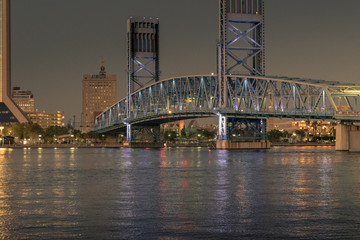 Bridge view at night