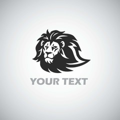 Lion Logo Design Vector