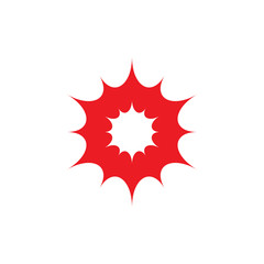 flower icon logo design