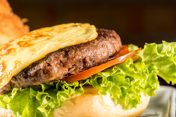 Sanduiche Delicioso Hamburguer Caseiro