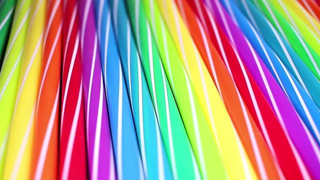 Colorful artsy fancy straw closeup background texture pattern