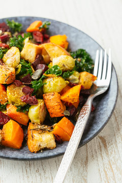 Autumn Harvest Panzanella