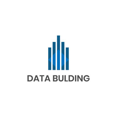 Data building logo design inspiration