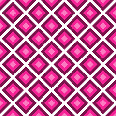 Seamless Pattern Pink Square