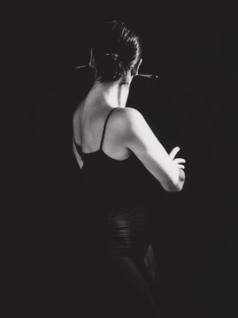Portrait of a flamenco dancer