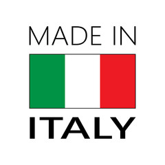 vector logo made in Italy 