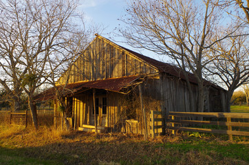 Obraz premium Abandoned store building - Ammonsville, TX
