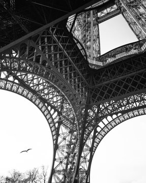 Basement of Eiffel Tower