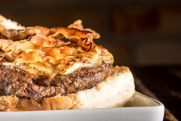 Sanduiche Delicioso Hamburguer Caseiro