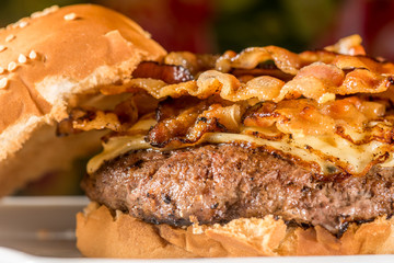 Sanduiche Delicioso Hamburguer Caseiro