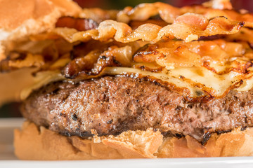 Sanduiche Delicioso Hamburguer Caseiro