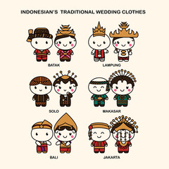 set of cartoon characters