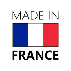 VECTOR ICON OF MADE IN FRANCE 
