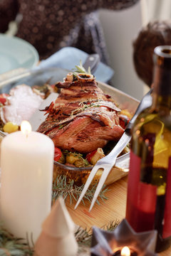 Appetizing pork knuckle