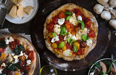 Pizza food photography recipe idea