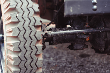 truck wheel winter