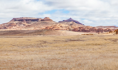 Damaraland, Namibia, a vast semi desert arid region in Namibia.