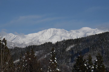 冬の白山