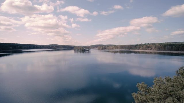 Bade See in Brandenburg - Grubensee, Tiefer See