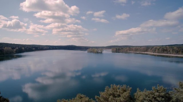 Bade See in Brandenburg - Grubensee, Tiefer See