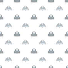 Fototapeta premium Learning stationery pattern vector seamless repeat for any web design