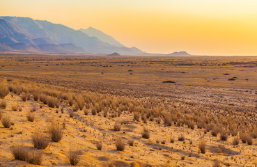 Damaraland, Namibia, a vast semi desert arid region in Namibia.