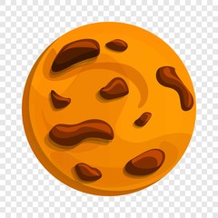Cafe biscuit icon. Cartoon of cafe biscuit vector icon for web design  