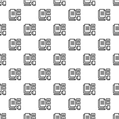 Office set tool pattern seamless vector repeat for any web design