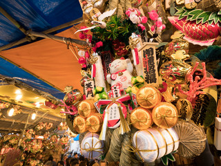 新宿　花園神社の酉の市