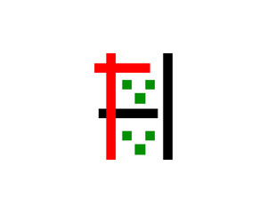 Real Estate Apartment Skyscraper Logo Vector Icon