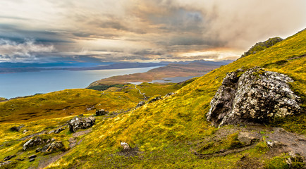 Panorama View of the Isle of Skye